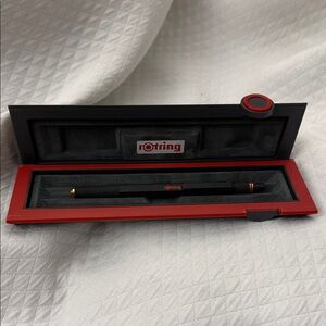 rOtring 600 0.5mm Mechanical Pencil & case. Full Metal German Design. Like New!